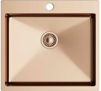 Кухонная мойка TOPZERO нержавеющая сталь, медь TNL550.505 GOLD ROSE