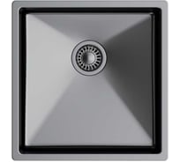 Кухонная мойка TOPZERO нержавеющая сталь, титан TNL 400 TITAN