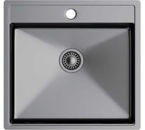 Кухонная мойка TOPZERO нержавеющая сталь, титан TNL540 TITAN