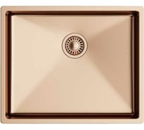 Кухонная мойка TOPZERO нержавеющая сталь, медь TNL 500 GOLD ROSE