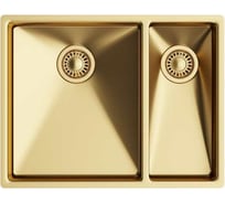 Кухонная мойка TOPZERO нержавеющая сталь, золото TNL 340.70.30 GOLD