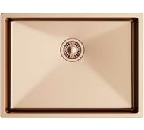 Кухонная мойка TOPZERO нержавеющая сталь, медь TNL 550 GOLD ROSE