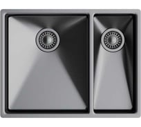 Кухонная мойка TOPZERO нержавеющая сталь, титан TNL 340.70.30 TITAN