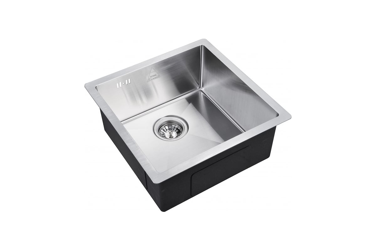 Мойка для кухни ZorG STEEL HAMMER SH 4444 - выгодная цена, отзывы ...