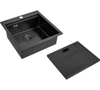 Мойка для кухни ZorG с накладкой ZM N-5152 GRAFIT