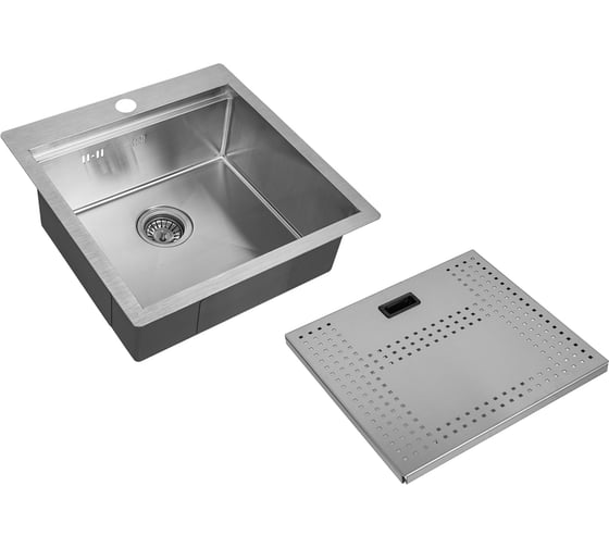Мойка для кухни ZorG с накладкой ZM N-5152 1