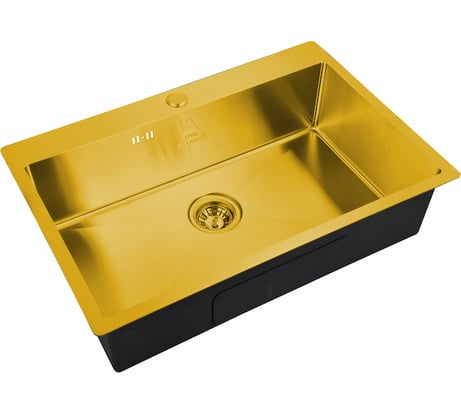 Мойка для кухни ZorG STEEL HAMMER SH 7551 BRONZE