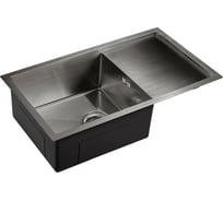 Мойка универсального монтажа EMAR EMB-124 PVD Nano Dark