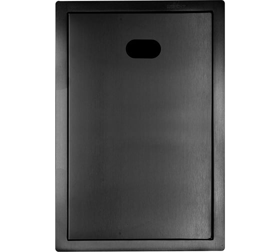 Кухонная мойка из нержавеющей стали WISENT с pvd покрытием wxs33045b (45x30) WS33045B/WGER019B