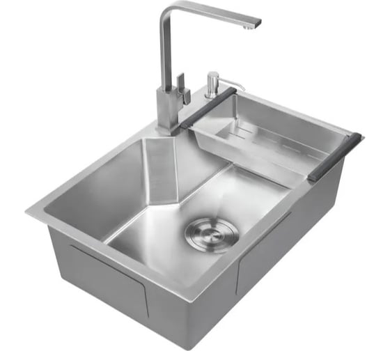 Мойка с дозатором AVINA 6548 S satin 1