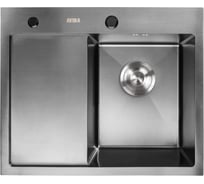Мойка с дозатором AVINA 5848 R black