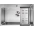 Мойка с дозатором AVINA 7048 satin 2