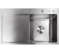 Мойка с дозатором AVINA 6848 R satin