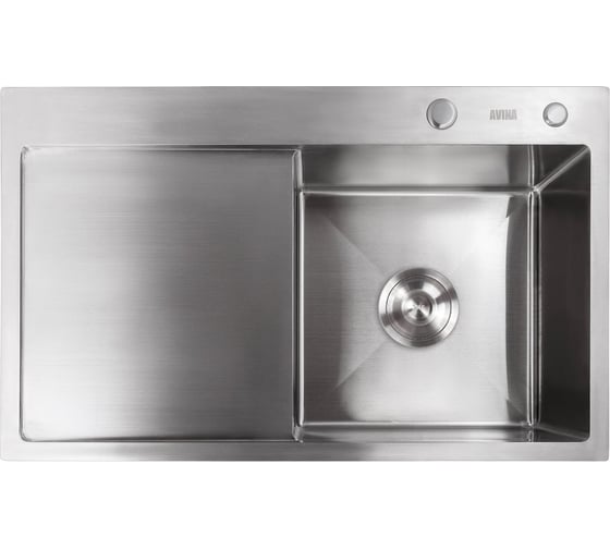 Мойка с дозатором AVINA 6848 R satin 1