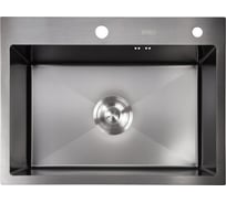 Мойка с дозатором AVINA 6048 black