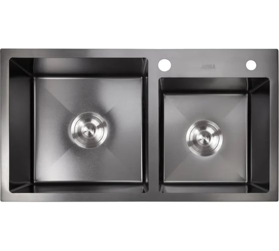 Мойка с дозатором AVINA 7848 - 1,5 black