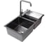 Мойка с дозатором AVINA 7848 - 1,5 black 2