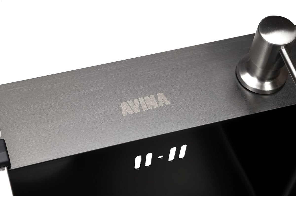 Мойка с дозатором AVINA 4548 black - выгодная цена, отзывы .