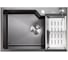 Мойка с дозатором AVINA 6548 S black 1