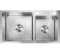 Мойка с дозатором AVINA 8048  satin