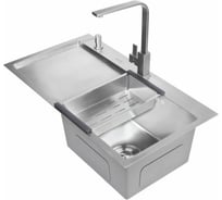 Мойка с дозатором AVINA 7848 R satin