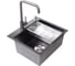 Мойка с дозатором AVINA 5045 black 3