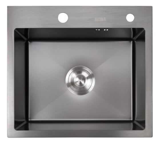 Мойка с дозатором AVINA 4848 black