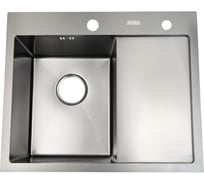 Мойка с дозатором AVINA 5848 L black