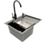 Мойка с дозатором AVINA 5848 L black 2