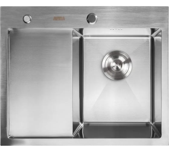 Мойка с дозатором AVINA 5848 R satin 1