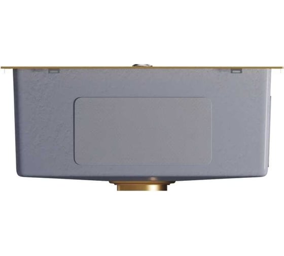 Мойка настольного монтажа MIXLINE Pro 50x50х20 см, 3 мм, выпуск 3 1/2, с сифоном, золото 550548