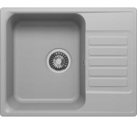 Кухонная мойка Polygran Quartzbond bond-600 дым 688292