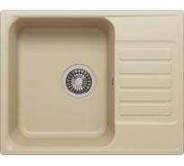 Кухонная мойка Polygran Quartzbond bond-600 лён 688308