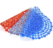 Коврик для раковины Мультидом Ажурный круглый диаметр 29 см 5 цветов МГ76-57