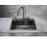 Кухонная мойка со смесителем MILACIO Denia 68 Steel сталь воронёная MC.77419 3