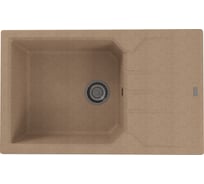 Мойка ALVEUS granital record 40 beige-g55 780x480x180 с сифоном 1144465