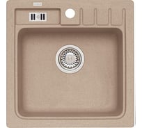 Мойка ALVEUS granital niagara 20 beige-g55 465x465x180;1x с сифоном 1089483