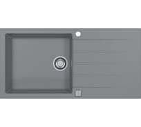 Мойка ALVEUS granital cadit 50 concrete - g81 1000x500 1x в комплекте с сифоном 1140595