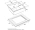 Кухонная мойка Paulmark AISI304 VELTEN 51, брашированное золото, PVD, 510х510мм, PM905151-BG 4