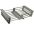 Комплект кухонная мойка из нержавеющей стали WISENT ws37050 (70x50 см) с раздвижным коландером и дозатором WS37050/WGER013/W405A/W302644 7