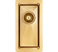 Мойка Paulmark AISI304 KLEIN нержавеющая сталь брашированное золото, 230x440мм PM202344-BG