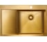 Кухонная мойка Paulmark AISI304 VELTEN 78F, брашированное золото, правая, 780х510мм, PM807851-BGR 1