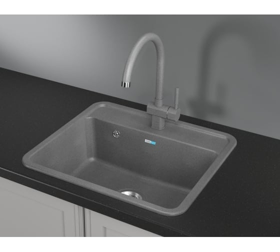 Кухонная мойка GRANULA стандарт кварц ST-5601 графит