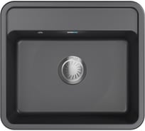 Кухонная мойка GRANULA стандарт кварц ST-5601 черный