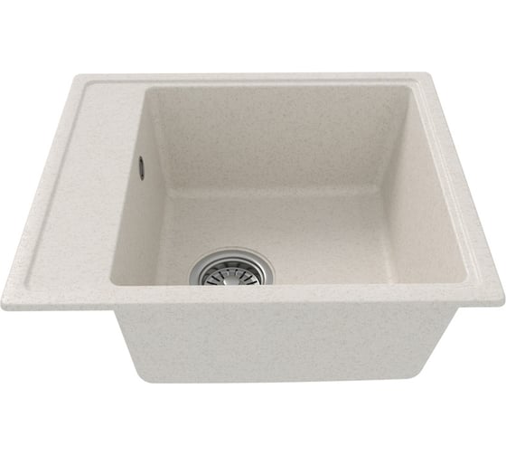 Мойка для кухни Teymi 42х48 белая матовая Helmi Smart T120109 ЦБ-00266888 ЦБ-00266889