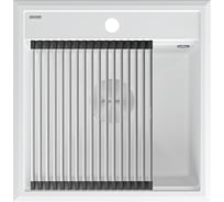 Гранитная мойка Paulmark STEPIA 50 белый, 500x510 PM115051-WH