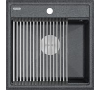 Гранитная мойка Paulmark STEPIA 50 графит, 500x510 PM115051-DG