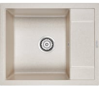 Гранитная мойка Paulmark FLUGEN 50-600 бежевый , 600x500 мм PM216050-BE