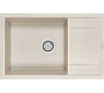 Гранитная мойка Paulmark FLUGEN 60 бежевый, 780x500 мм PM317850-BE