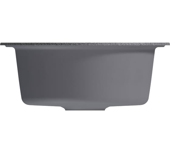 Мойка MIXLINE ml-gm11 круглая, темно-серая (309), 500мм (глуб. чаши 180) new 551822
